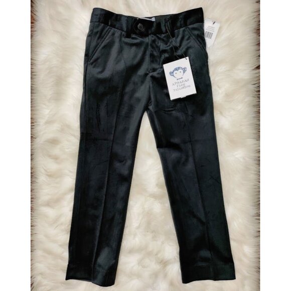 Appaman Black Tuxedo Pants Adjustable Waist 8 - Picture 1 of 10